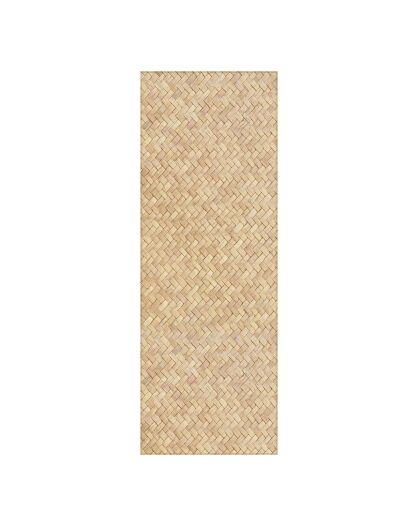 Tapis vinyle Sétif beige - 50x140 cm
